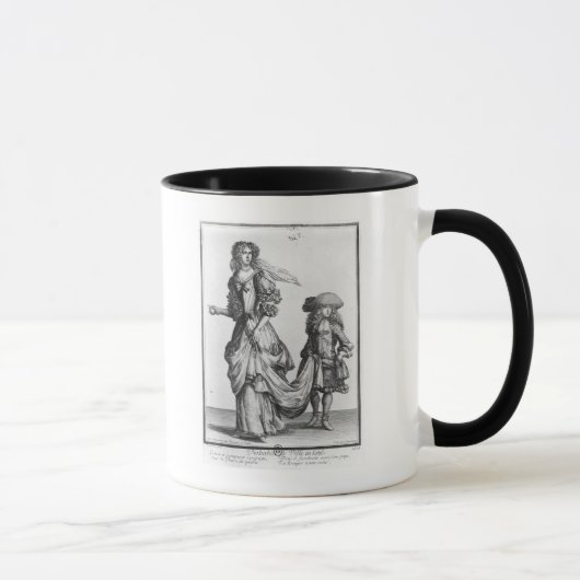 Das Sommerstadtkleid, 1678 Tasse (Rechts)