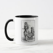 Das Sommerstadtkleid, 1678 Tasse (Links)