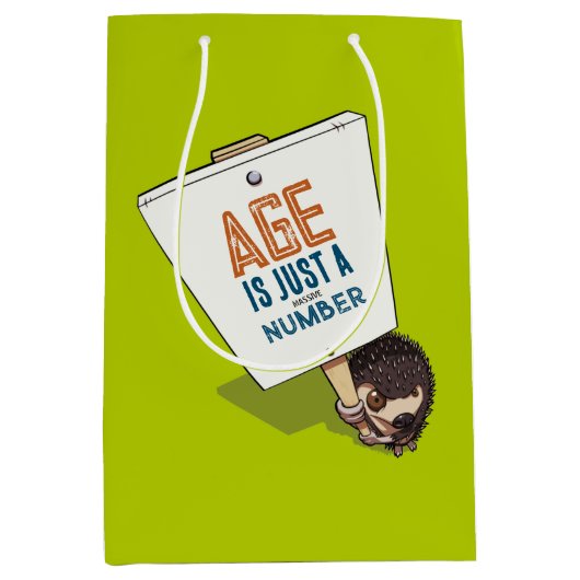 Das Sonnenalter des Igels ist nur eine (massive) Z Mittlere Geschenktüte (Vorderseite)