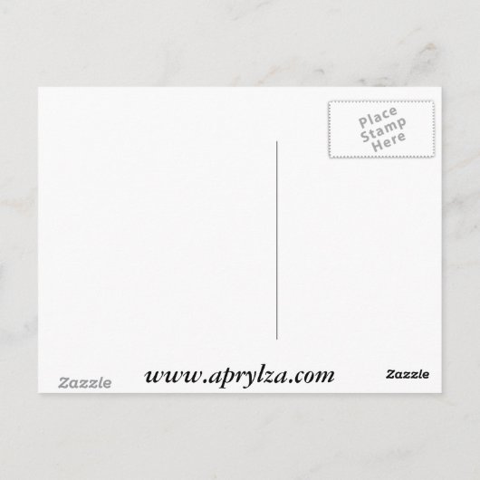 Das Sonnenblumenfeld Postkarte (Rückseite)