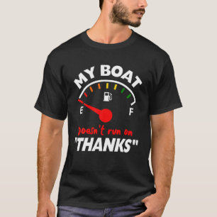 Das Sonnenboot meines Bootes läuft nicht mit dem E T-Shirt