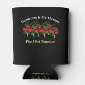 Das Sonnengärtnern ist meine Therapie Dosenkühler (Rückseite)