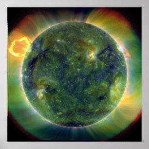 Das Sonnenplakat Poster