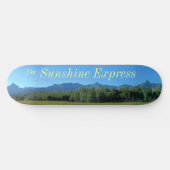 Das Sonnenschein-EilSkateboard Skateboard (Horizontal)