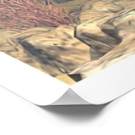 Das Sonnenschein einnehmen Poster (Ecke)