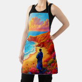 Das Sonnenset Beach Solitude Design Schürze (InSitu)