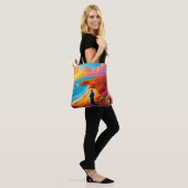 Das Sonnenset Beach Solitude Design Tasche (Am Model)