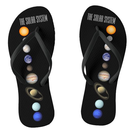 Das Sonnensystem Badesandalen (Fußbett)