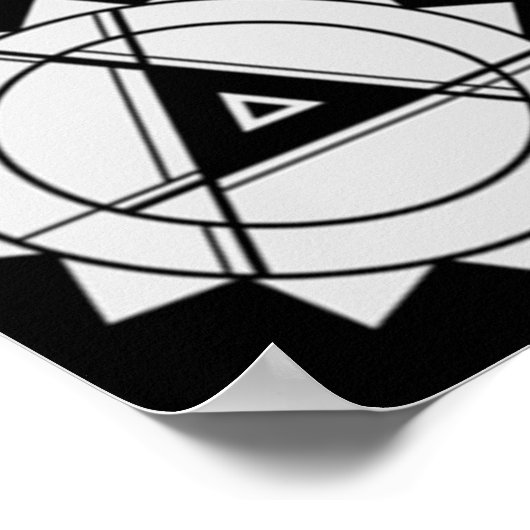 Das Sonnensystem der Außenwelt Poster (Ecke)