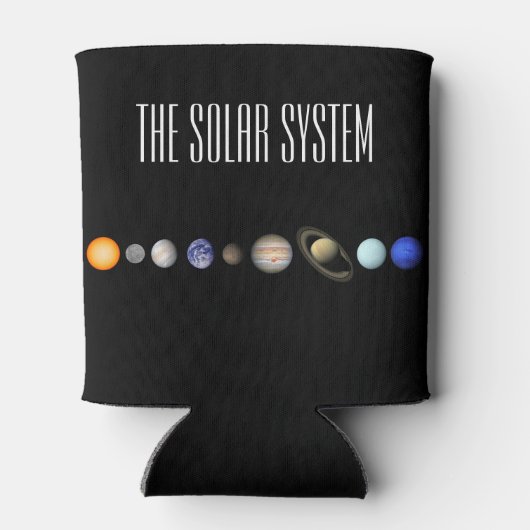 Das Sonnensystem Dosenkühler (Rückseite)