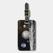 Das Sonnensystem Gepäckanhänger (Vorderseite vertikal)