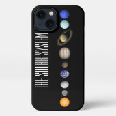 Das Sonnensystem iPhone Hülle (Rückseite)