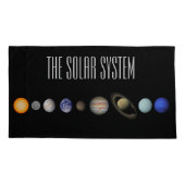 Das Sonnensystem Kissenbezug (Rückseite)