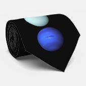Das Sonnensystem Krawatte (Gerollt)