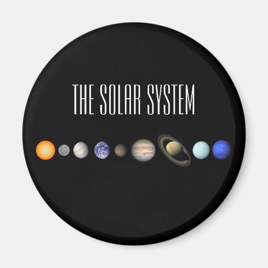 Das Sonnensystem Magnet (Vorne)