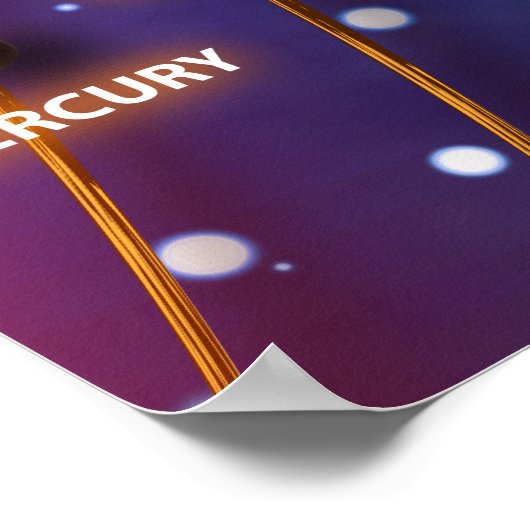 Das Sonnensystem Poster (Ecke)