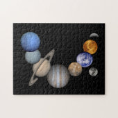 Das Sonnensystem Puzzle (Horizontal)