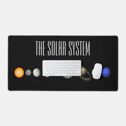 Das Sonnensystem Schreibtischunterlage (Tastatur & Maus)