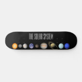 Das Sonnensystem Skateboard (Horizontal)