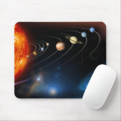 Das Sonnensystem und über Mousepad hinaus (Mit Mouse)