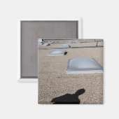 Das Sonnentag-Beleuchtungssystem Magnet (Vorderseite/Rückseite)