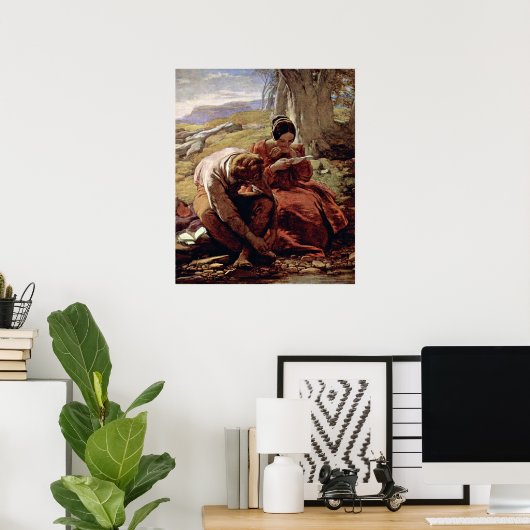 Das Sonnet von William Mulready Poster (Heimbüro)