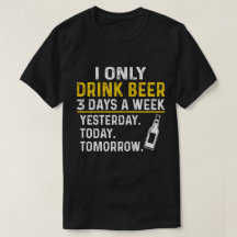 Das sonnige Drink Shirt, Bierliebhaber