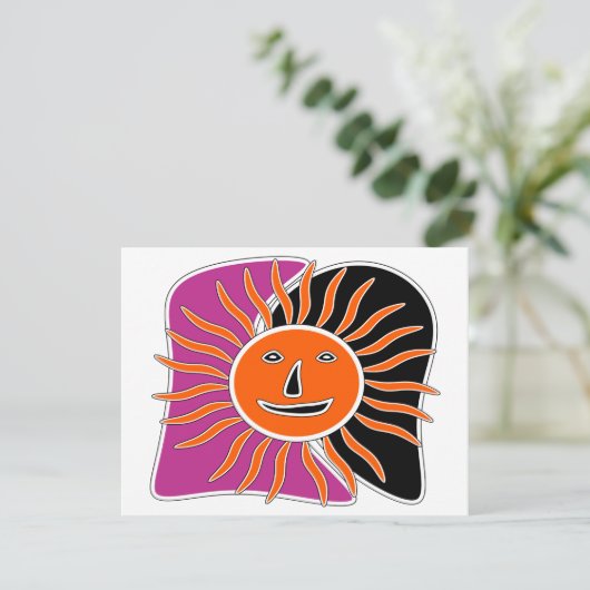 Das sonnige Gesicht (Stehend Vorderseite)