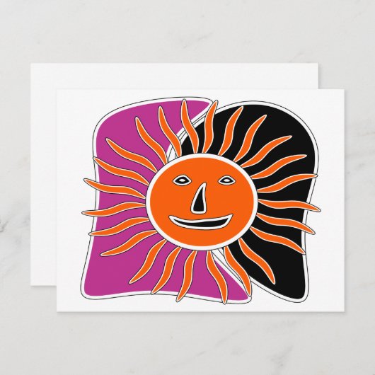 Das sonnige Gesicht (Vorne/Hinten)