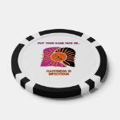 Das sonnige Gesicht Pokerchips (Einzeln)