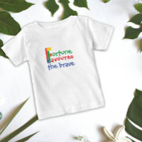 Das sonnige Glück begünstigt den tapferen T - Shir