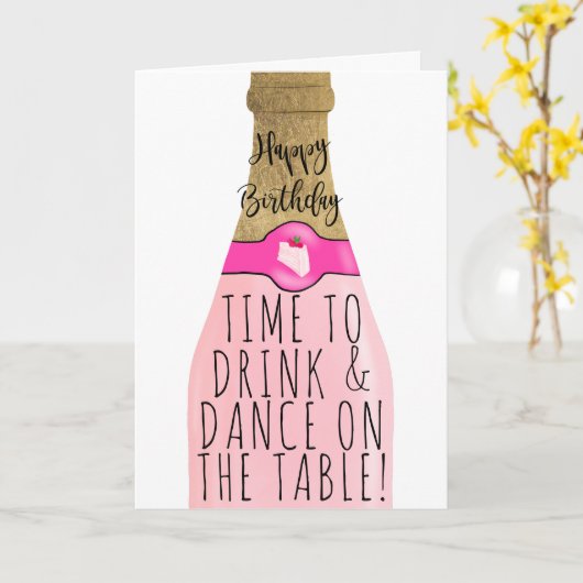 Das sonnige goldfarbene Bläschen illustriert Gebur Karte (Gelbe Blume)