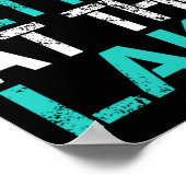 Das sonnige Leben am See Camping Summer Va Poster (Ecke)