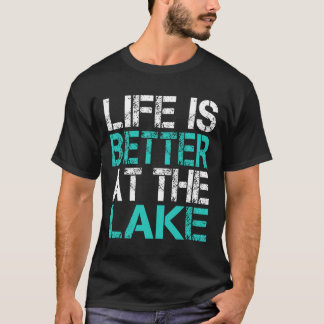 Das sonnige Leben am See Camping Summer Va T-Shirt