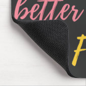 Das sonnige Leben am Sommerstrand von Flip Flops i Mousepad (Ecke)