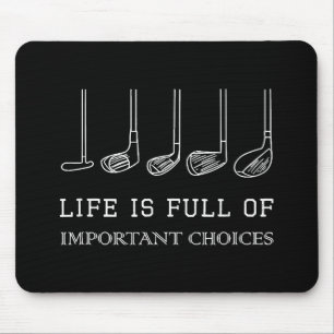 Das sonnige Leben ist voll von wichtigen Optionen  Mousepad