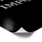 Das sonnige Leben ist voll von wichtigen Optionen Poster (Ecke)