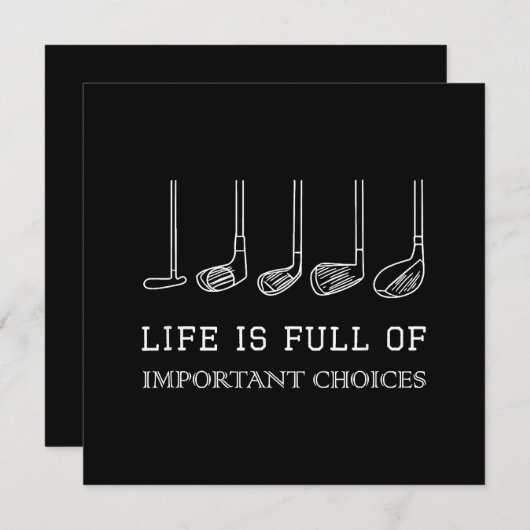 Das sonnige Leben ist voll von wichtigen Optionen Save The Date (Vorne/Hinten)