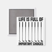 Das sonnige Leben ist voller wichtiger Möglichkeit Magnet (Vorderseite/Rückseite)