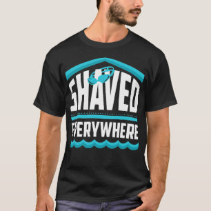 Das sonnige Schwimmen wird überall gespielt.  T-Shirt
