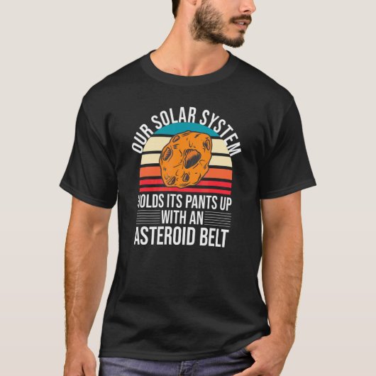 Das sonnige Sonnensystem hält seine Hosen mit eine T-Shirt (Vorderseite)
