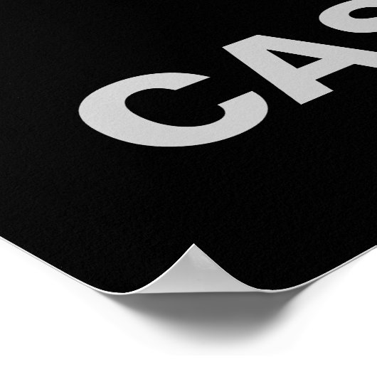 Das sonnige Spanisch behalte ruhig Poster (Ecke)