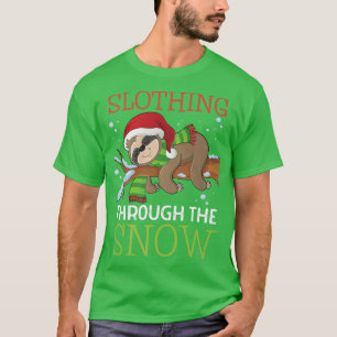 Das sonnige Weihnachtsfest im Winter durch das son T-Shirt