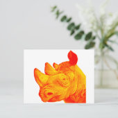 DAS SONNY RHINO POSTKARTE (Stehend Vorderseite)