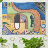 Das Sonoric zupfen Geschirrtuch (Gefaltet)