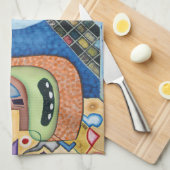 Das Sonoric zupfen Geschirrtuch (Viertel Falte)