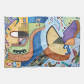 Das Sonoric zupfen Geschirrtuch (Horizontal)