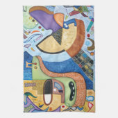 Das Sonoric zupfen Geschirrtuch (Vertikal)