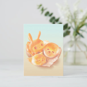 Das Soul Brot Ankündigungspostkarte