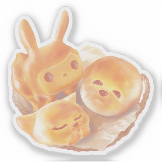 Das Soul Brot Aufkleber (Vorderseite)